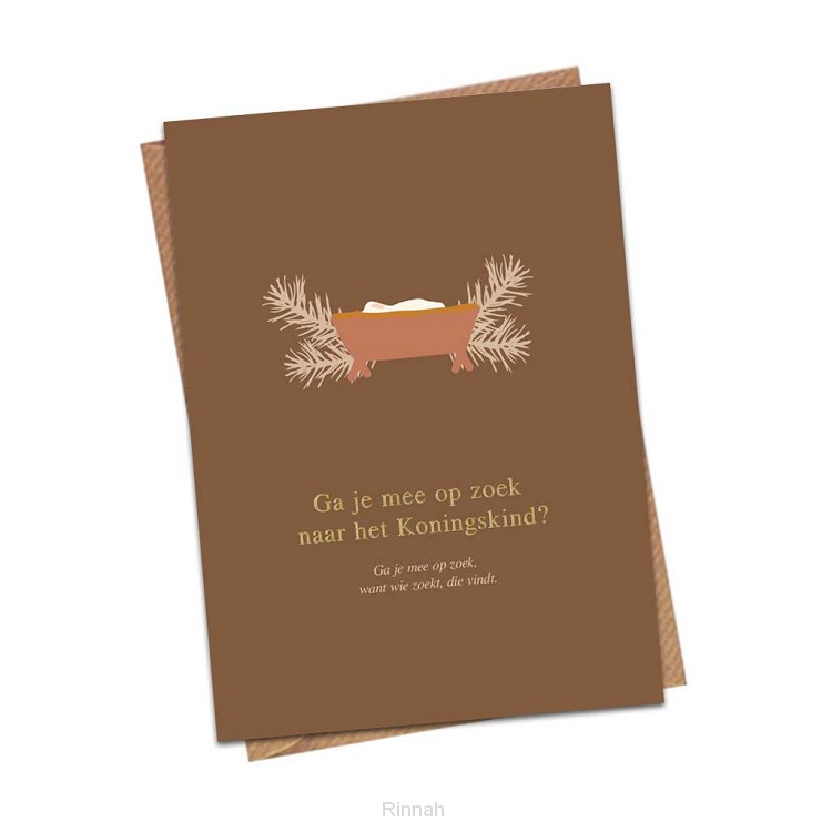 Ga Je Mee Op Zoek - Goudfolie