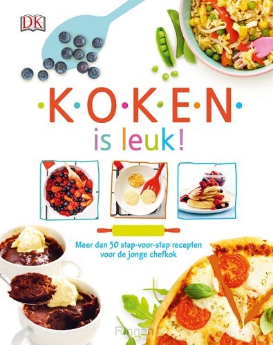 Meer dan 50 stap-voor-stap recepten voor de jonge chef-kok.