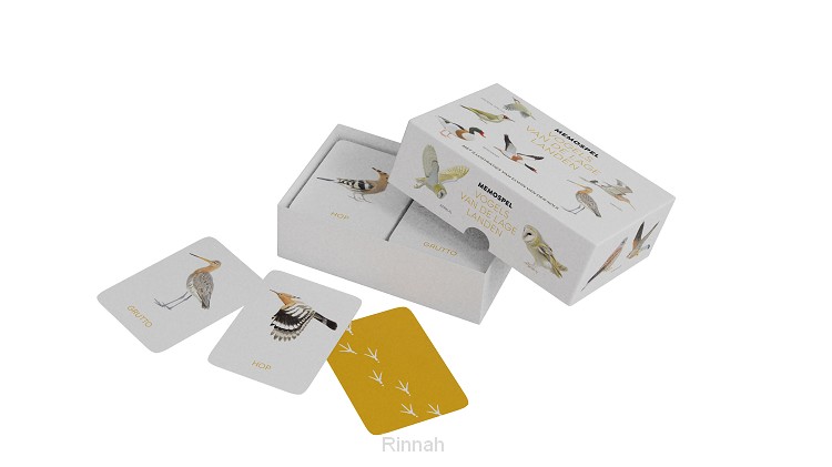 Vogels van de Lage Landen memospel