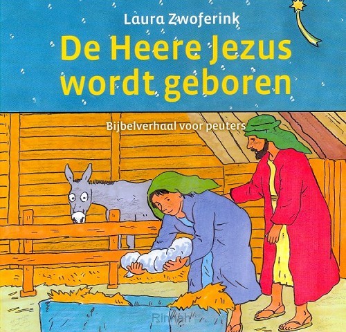 Heere Jezus wordt geboren kartonboek