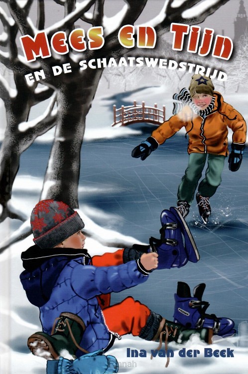 Mees en tijn en de schaatswedstrijd