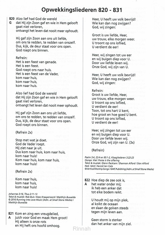 Opwekking tekst aanv 43 (820-831)