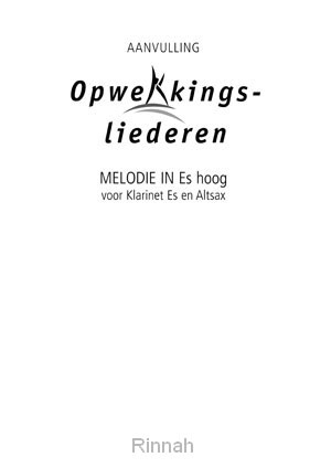 Opwekking muziekboek 832-844 in Es-hoog