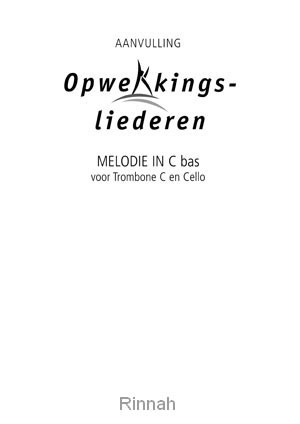 Opwekking muziekboek 845-857 in C-Bas