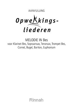 Opwekking muziekboek 845-857 in Bes