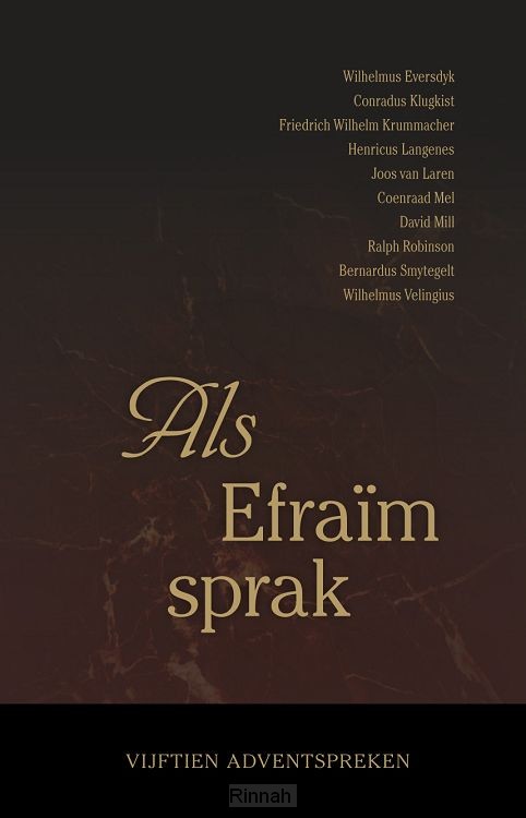 Als efraim sprak