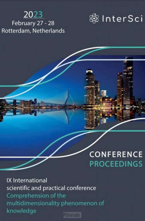 Conference Proceedings - IX International scientific and practical conference 'Formation of ideas about the position and role of science'