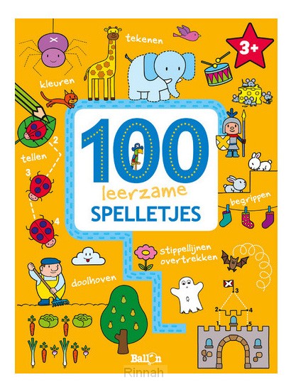 100 leerzame spelletjes 3+