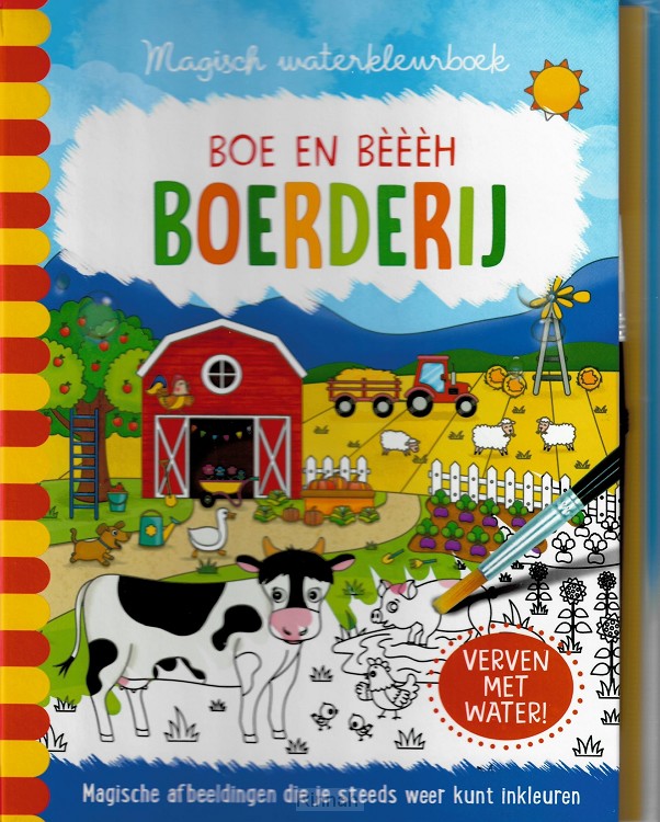 Magisch waterkleurboek Boerderij