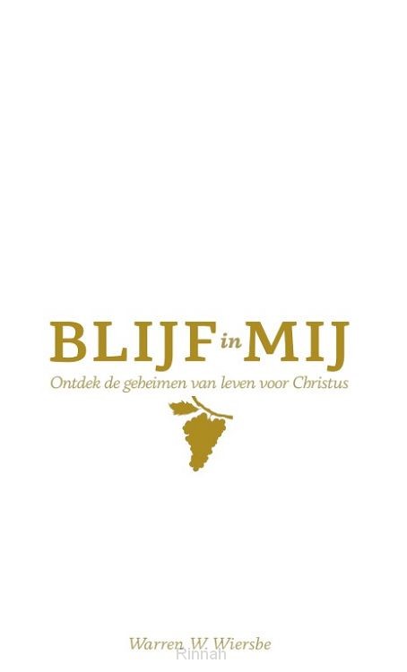 Blijf in mij