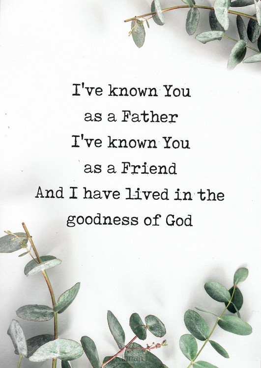 Poster a4 I've known you as a father