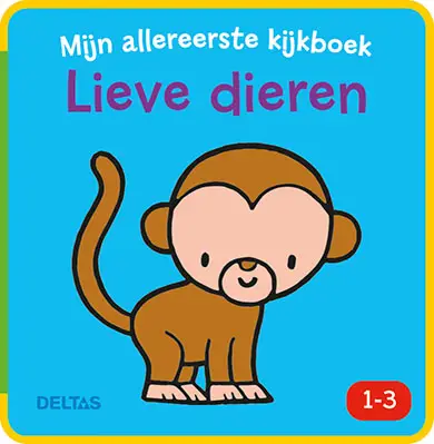 Mijn allereerste kijkboek / Lieve dieren