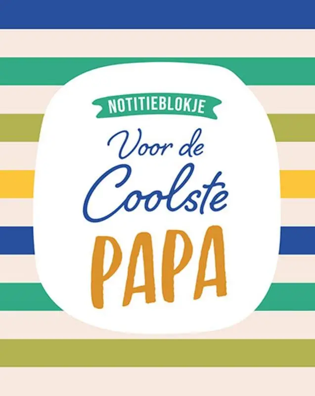 Notitieblokje - Voor de coolste papa