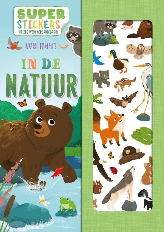 Superstickers In de natuur