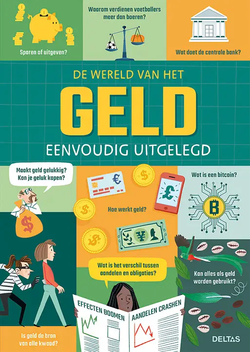 Wereld van het geld eenvoudig uitgele