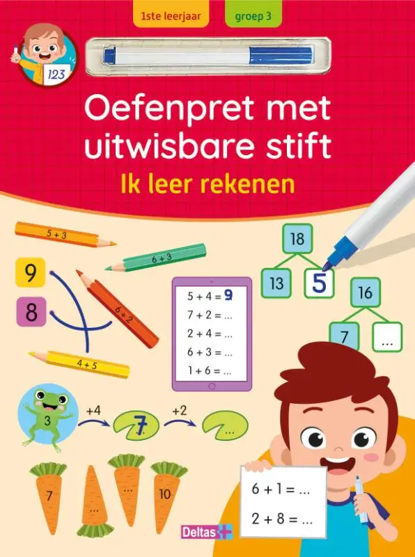 Oefenpret met uitwisbare stift - Ik leer