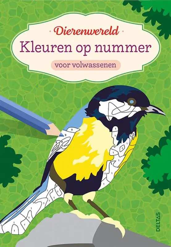 Kleuren op nummer voor volwassenen