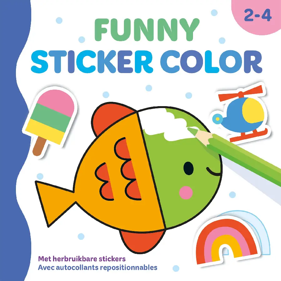 Funny Sticker Color (2-4 j.) / Funny Sti