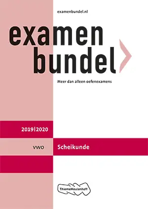 Examenbundel vwo scheikunde 2019/2020