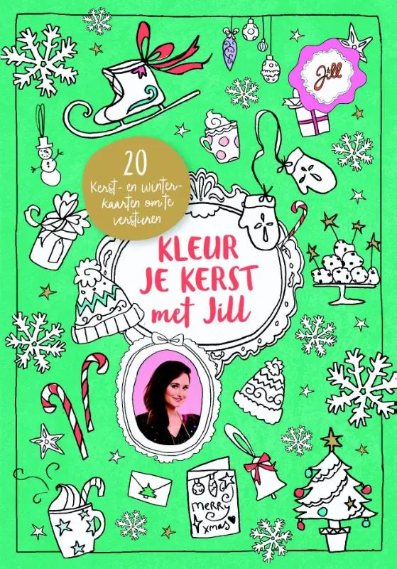 Kleur je kerst met Jill