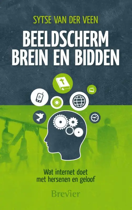 Beeldscherm brein en bidden