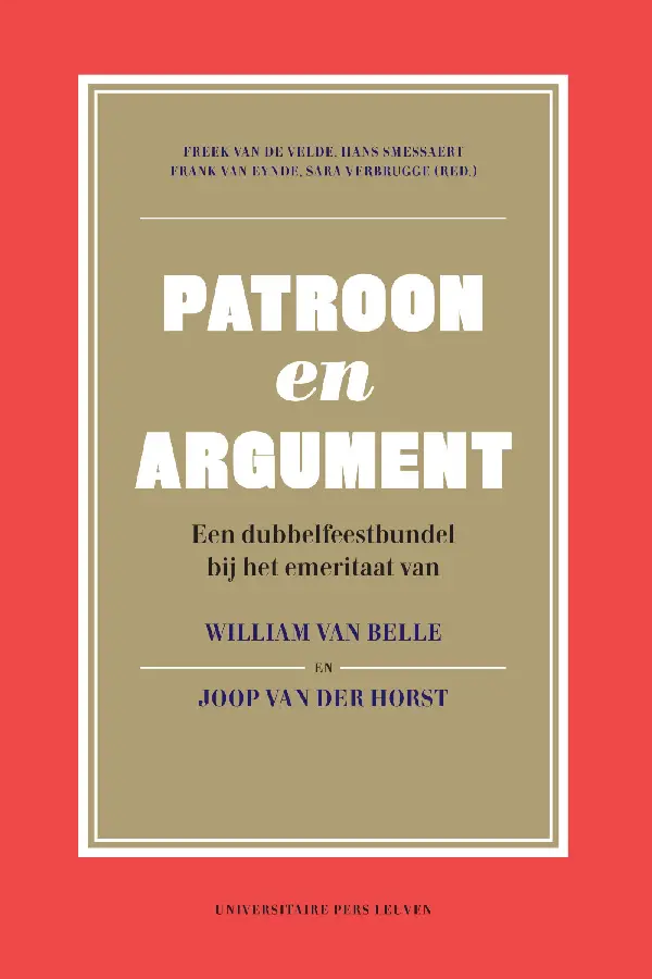 Patroon en argument