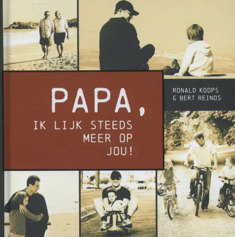 Papa, ik lijk steeds meer op jou