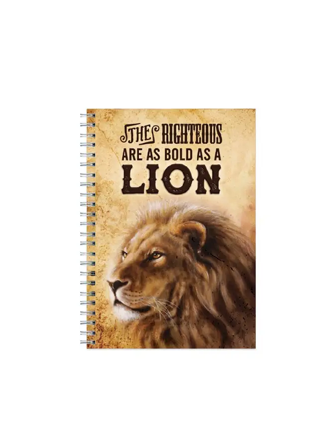 Journal Lion - The righteous