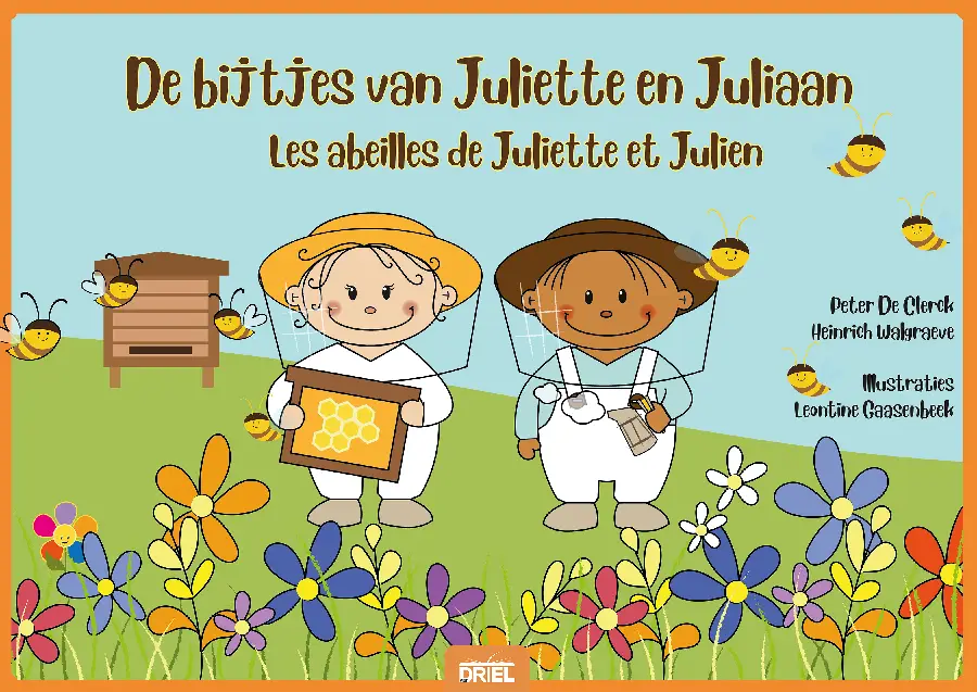 De bijtjes van Juliette en Juliaan kamishibai vertelplaten
