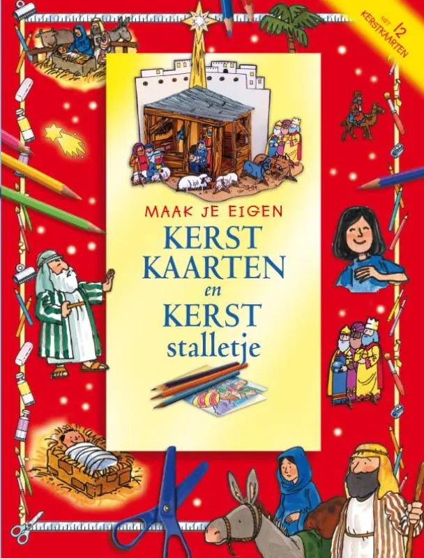 Maak je eigen kerstkaarten en kerststal
