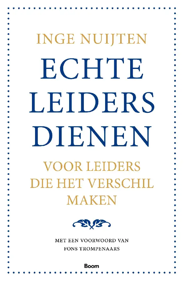 Echte leiders dienen