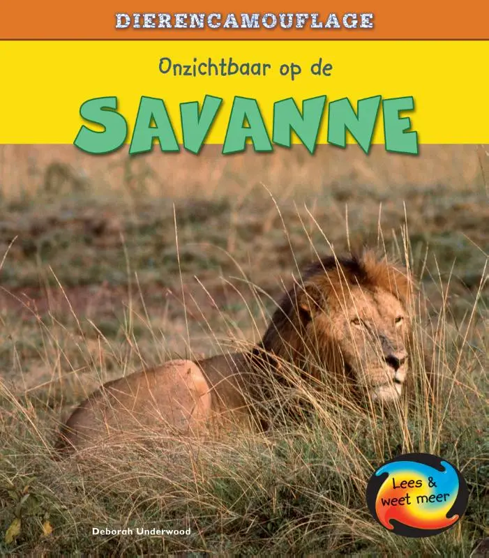 Onzichtbaar op de savanne
