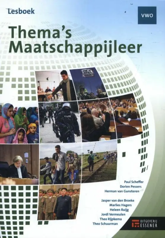 Thema's maatschappijleer voor vwo