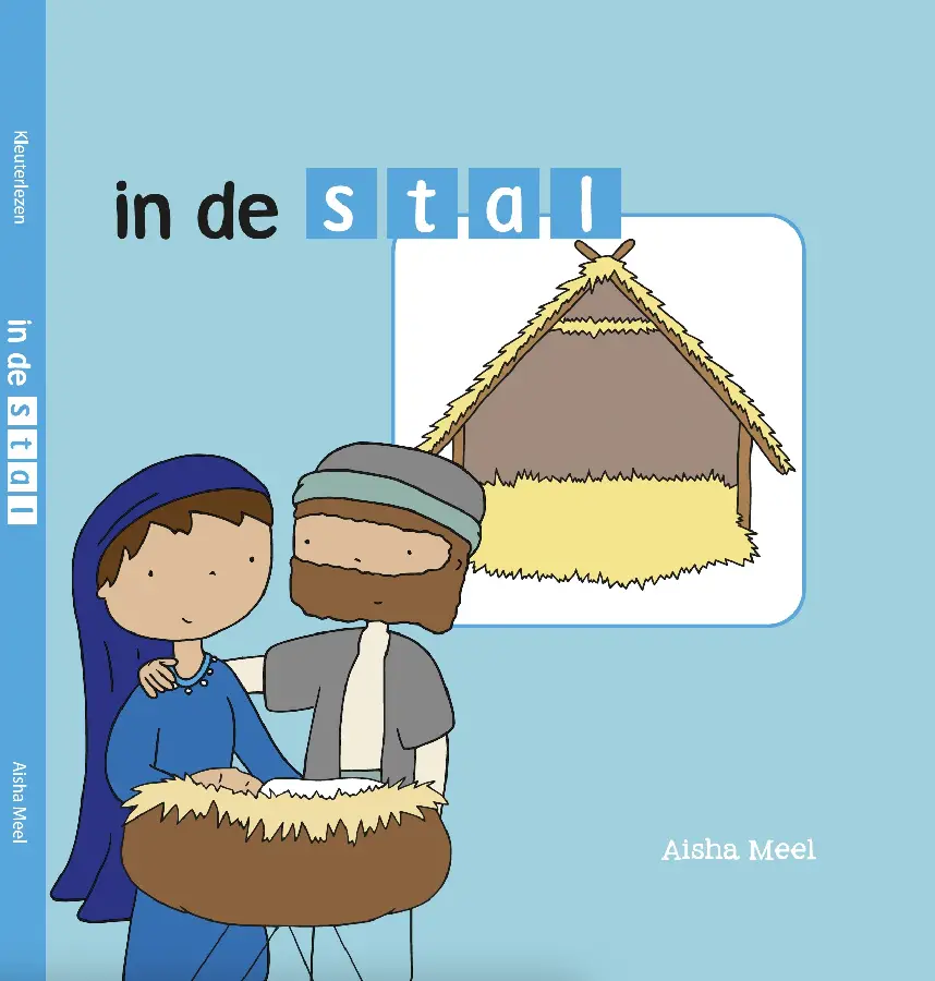 In de stal