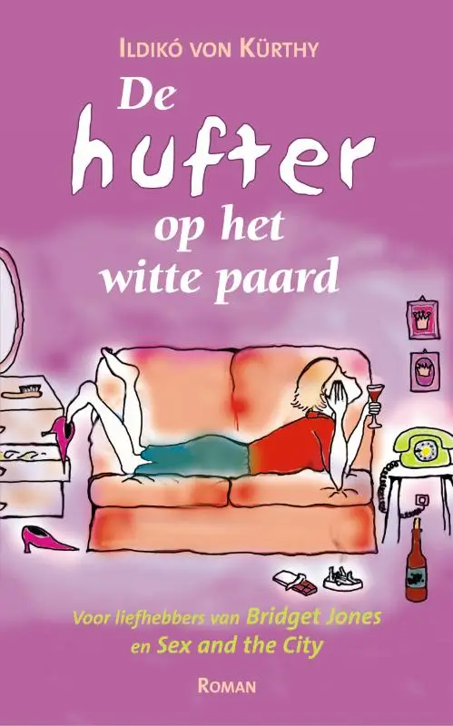 De hufter op het witte pa