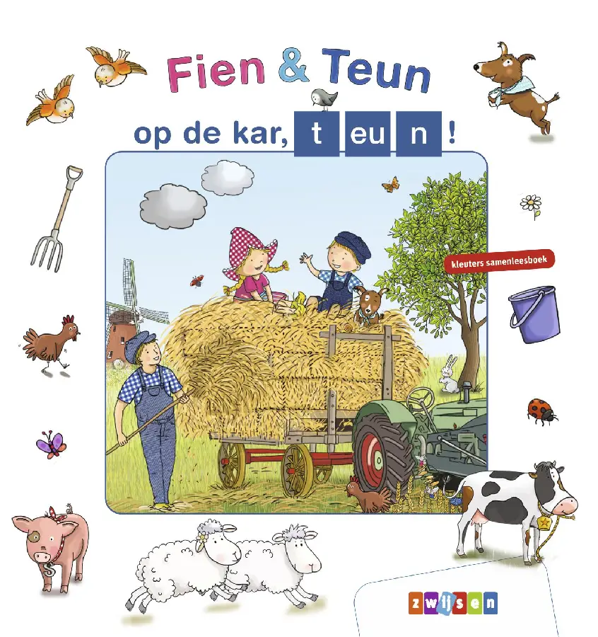 Fien & Teun - op de kar, teun!