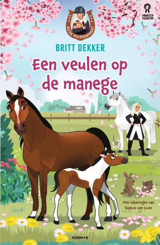 Veulen op de manege