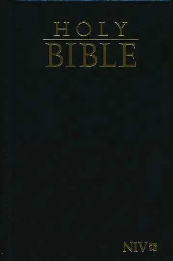 NIV compact bible black hardcover