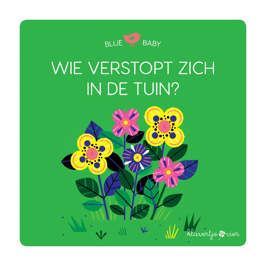 Wie verstopt zich in de tuin