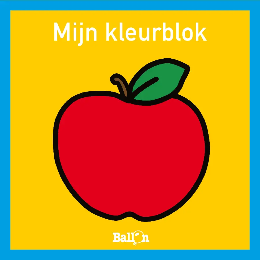 Mijn kleurblok appel 2+