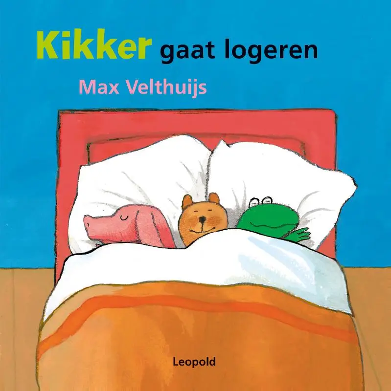 Kikker gaat logeren kartonboek