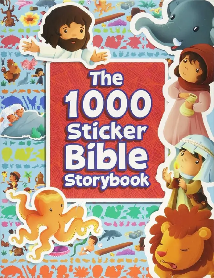 1000 Sticker Bible Storybook