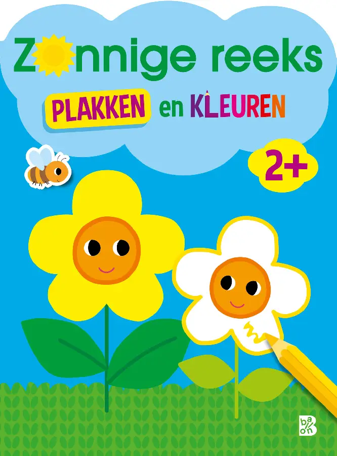 Plakken en kleuren 2+