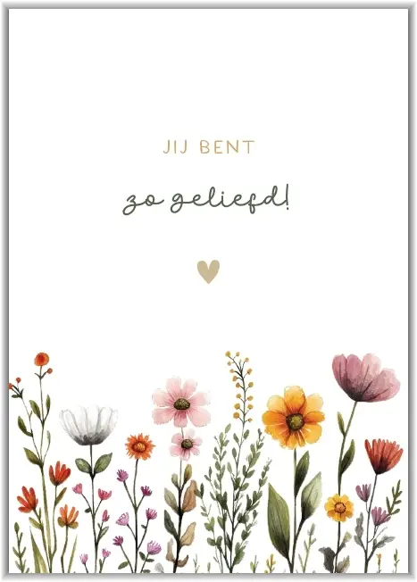 Jij bent zo geliefd!