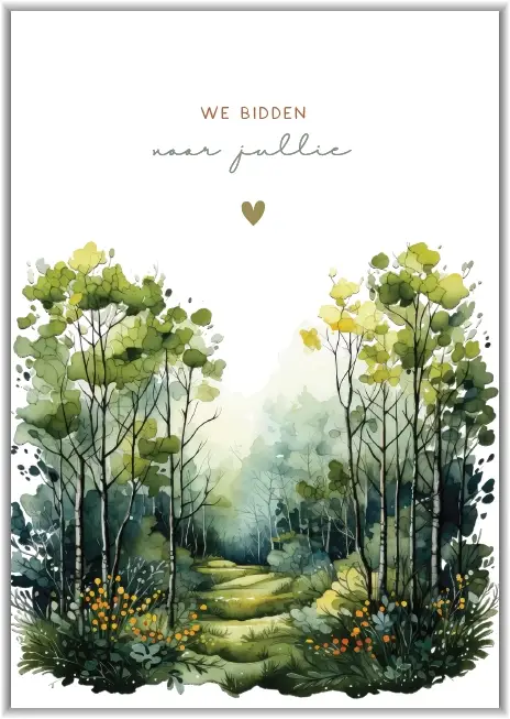 We bidden voor jullie