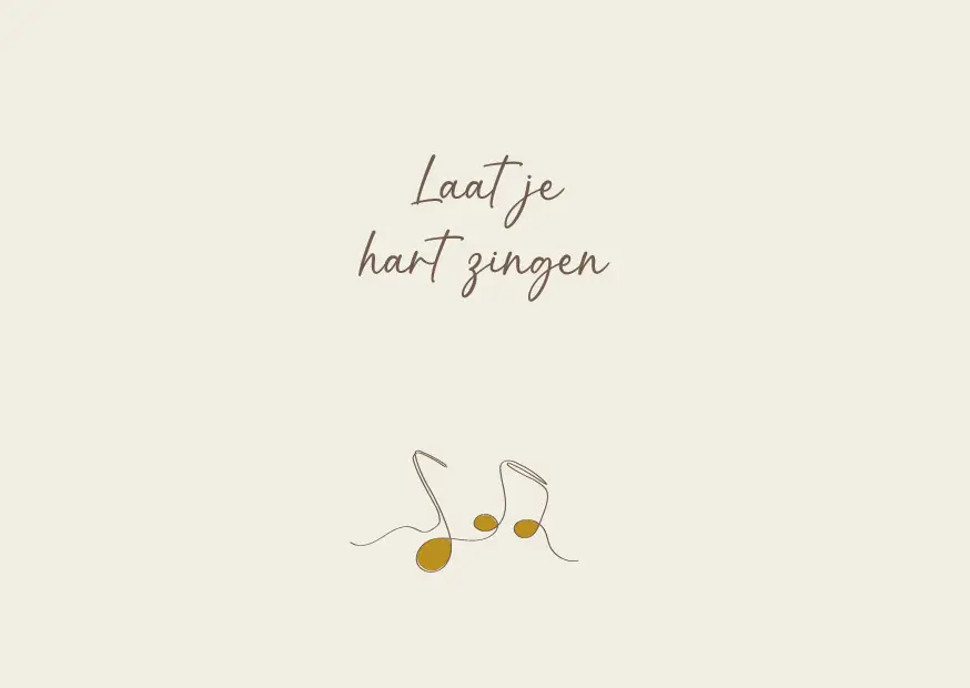 Laat je hart zingen