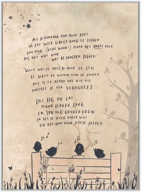 Als je vandaag van plan bent