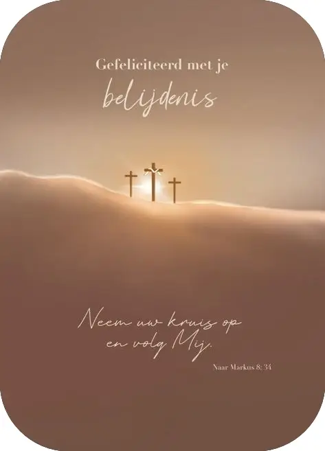 Gefeliciteerd met je belijdenis