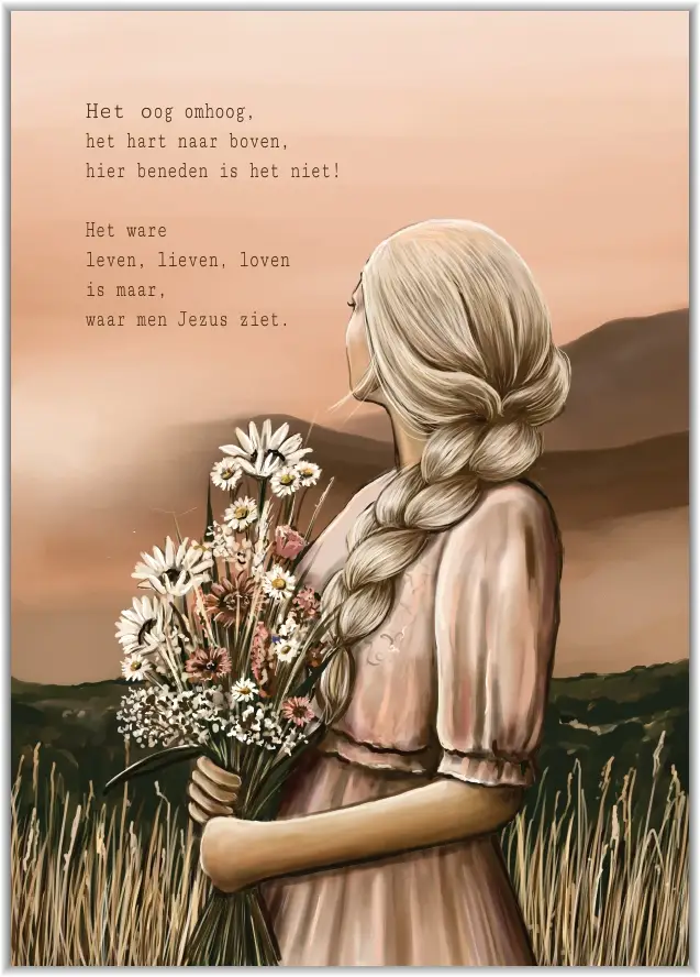 Poster A5 'Ik ben het, vreest niet'