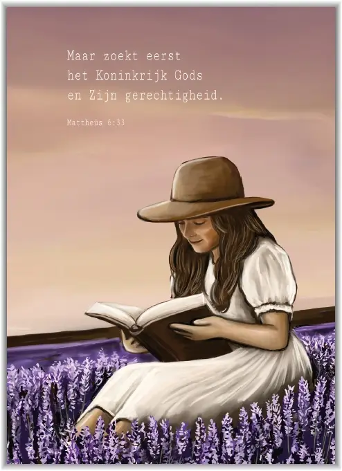 Canvas op hout Maar zoek eerst het Konin